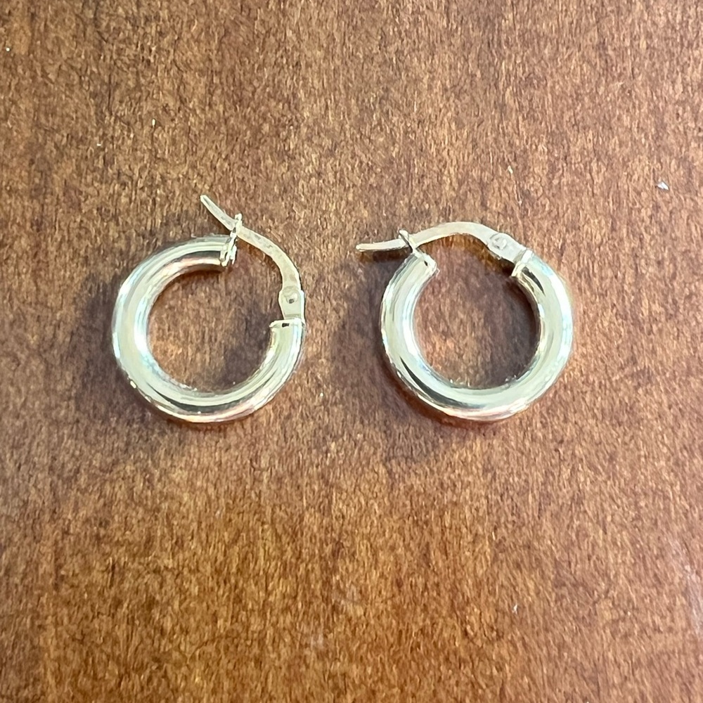 Gold Hoop Earrings